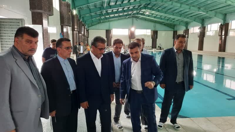 بازگشایی تنها استخرشنا دولتی آمل پس از 4 سال