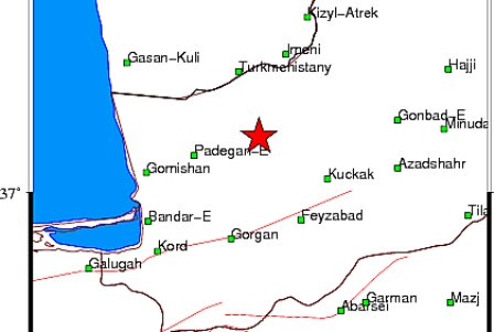 انبارالوم گلستان لرزید