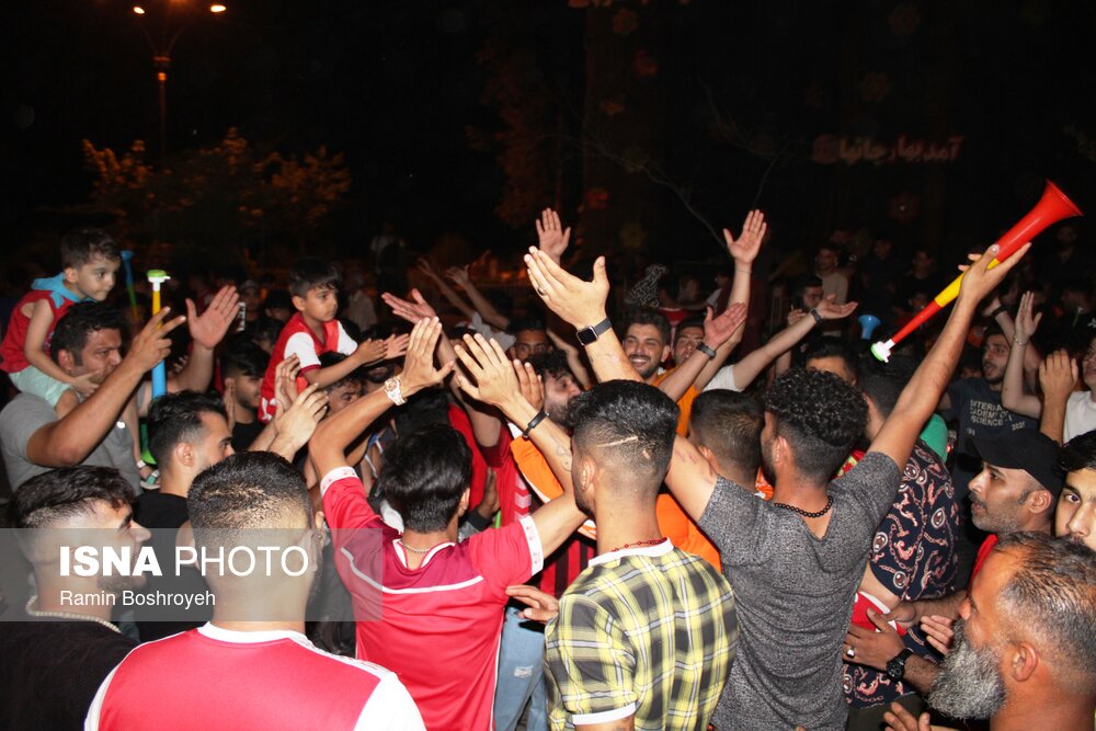 جشن قهرمانی پرسپولیس - گرگان