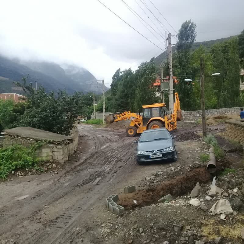 11 روستای سوادکوه گرفتار سیل شدند