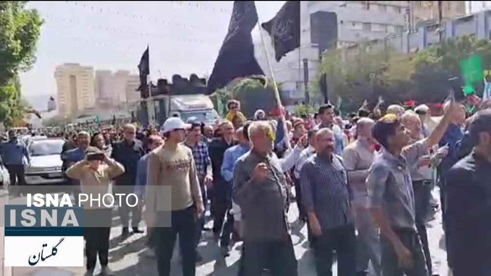 عرض ارادت گلستانی ها به امام رئوف در روز زیارتی امام رضا(ع)