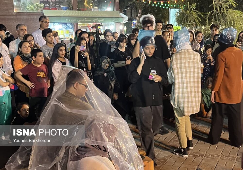 تئاتر خیابانی "نه به زباله پلاستیکی" در گنبدکاووس