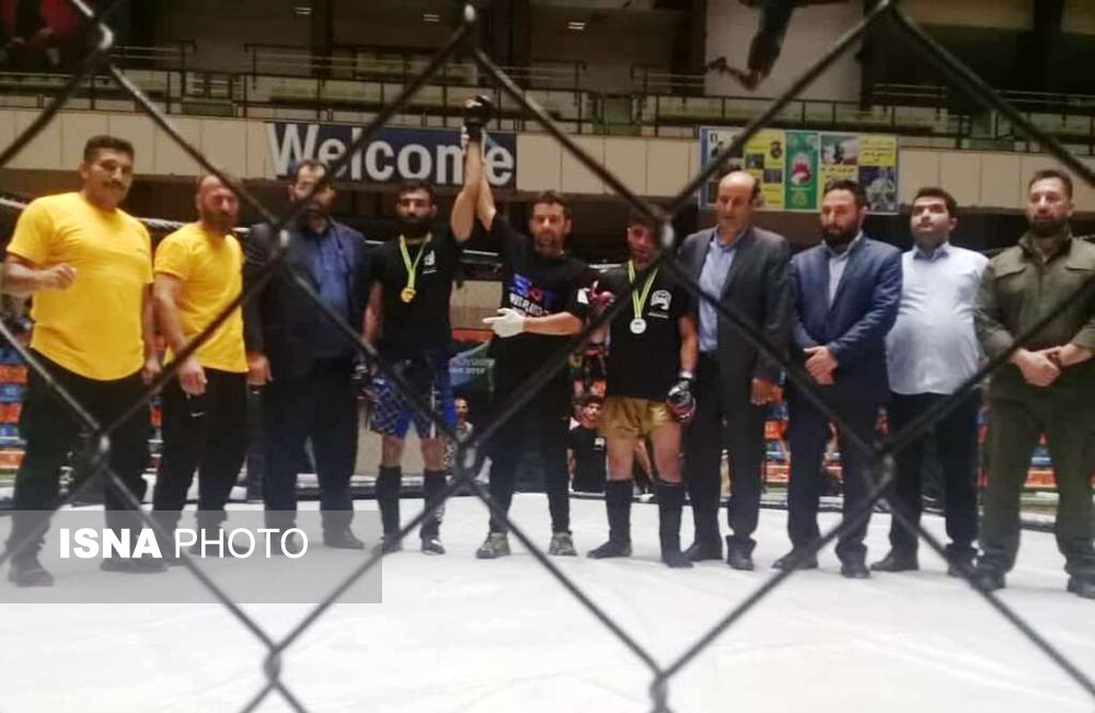 تکیه تیم هنرهای رزمی ترکیبی "MMA" گلستان بر سکوی سوم کشور