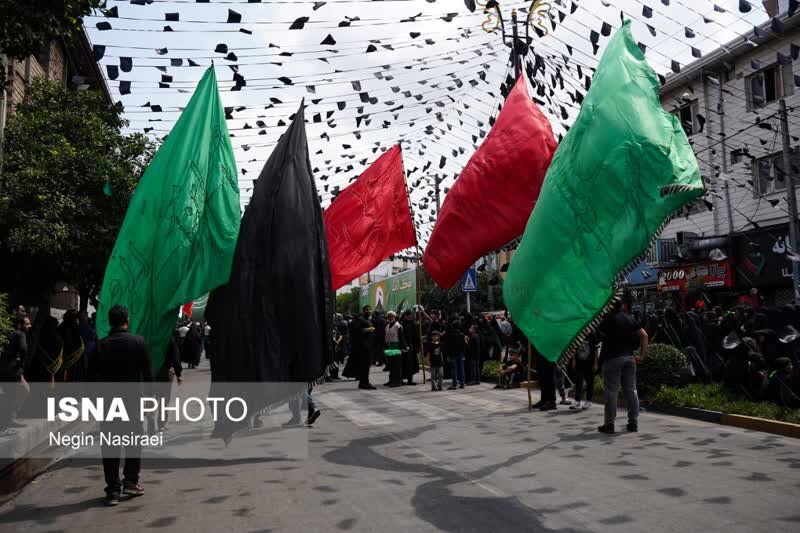 اجتماع عزاداران حسینی در میدان آستانه بابل+تصاویر