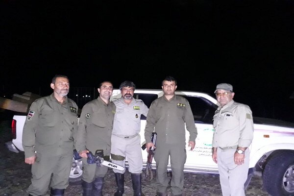 دستگیری عاملین قطع درختان حوزه پارک ملی بوجاق
