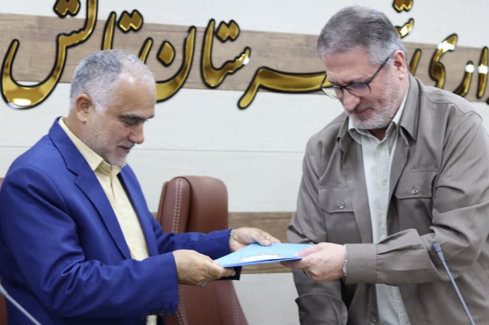 سرپرست فرمانداری تالش معارفه شد