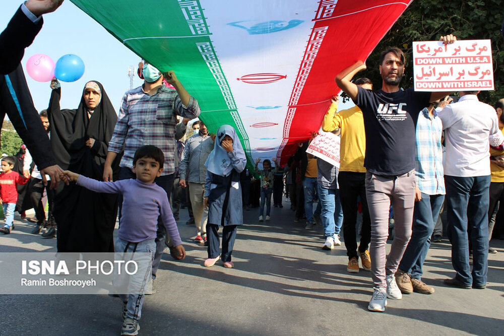مسیرهای راهپیمایی مردمی یوم الله 13 آبان گلستان