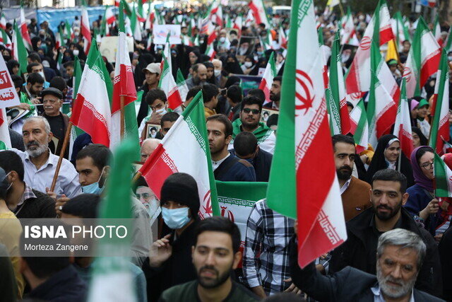 راهپیمایی 13 آبان امسال جنبه بین المللی دارد