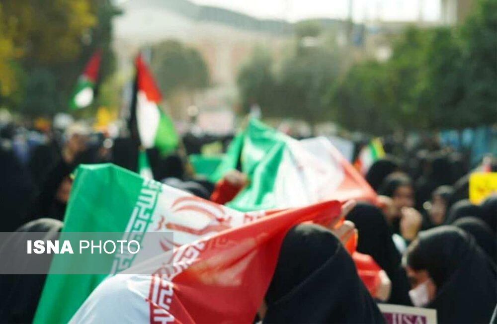 راهپیمایی 13 آبان در گرگان