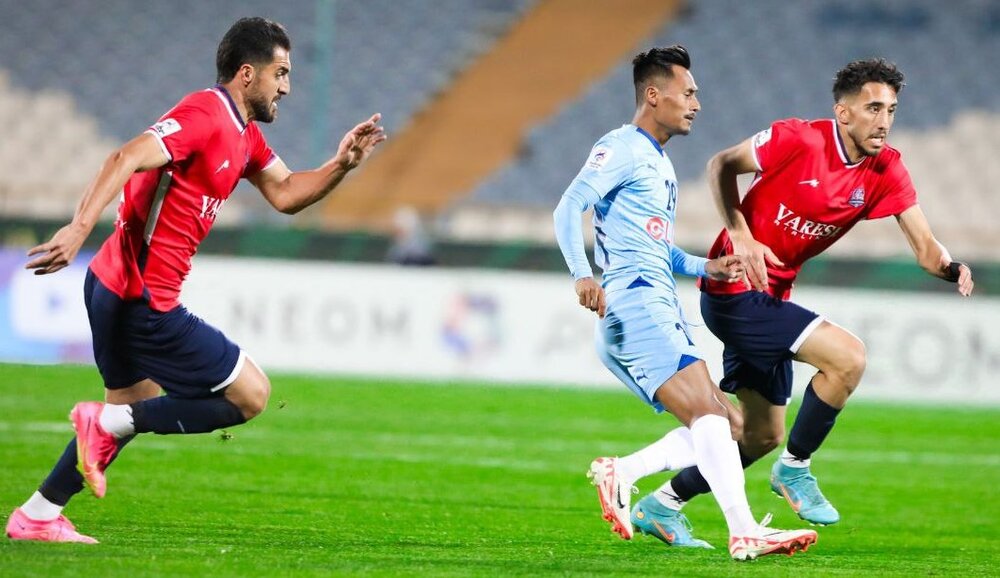 خلاصه بازی الهلال 2 - نساجی یک