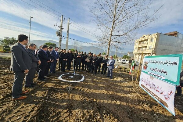 کلنگ احداث منازل سازمانی 60 واحدی فراجا در لنگرود به زمین خورد