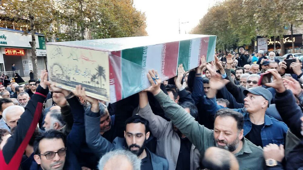 تشییع باشکوه 2 شهید گمنام درپایتخت علویان