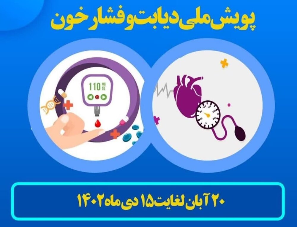 غربالگری یک میلیون و 500 هزار مازندرانی در طرح پویش سلامت