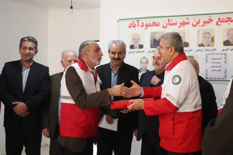 اهداء زمین 7 میلیارد تومانی خیّر محمودآبادی به هلال‌ احمر مازندران