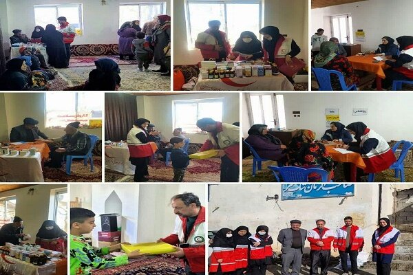برپایی کاروان سلامت در 2 روستای لنگرود