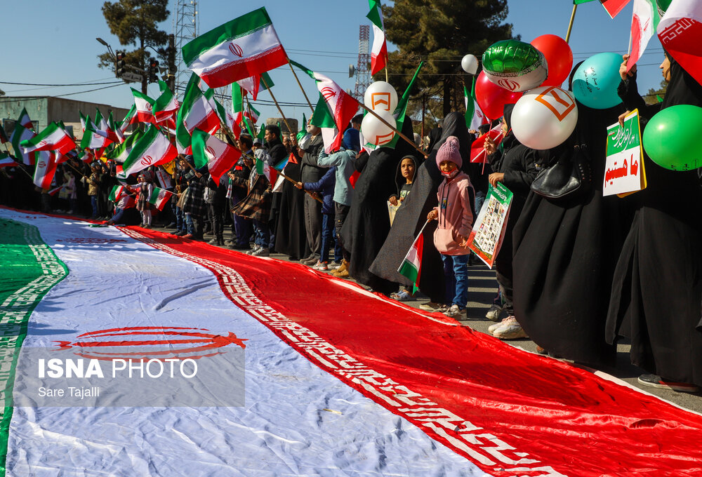 خروش وحدت در راهپیمایی سراسری 22 بهمن
