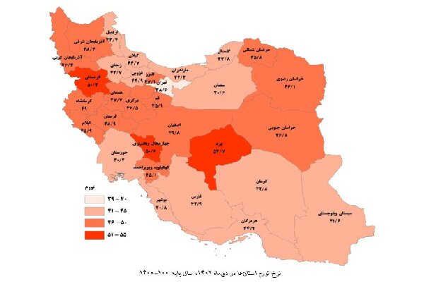 گیلان استان سیزدهم در کمترین نرخ تورم کشور