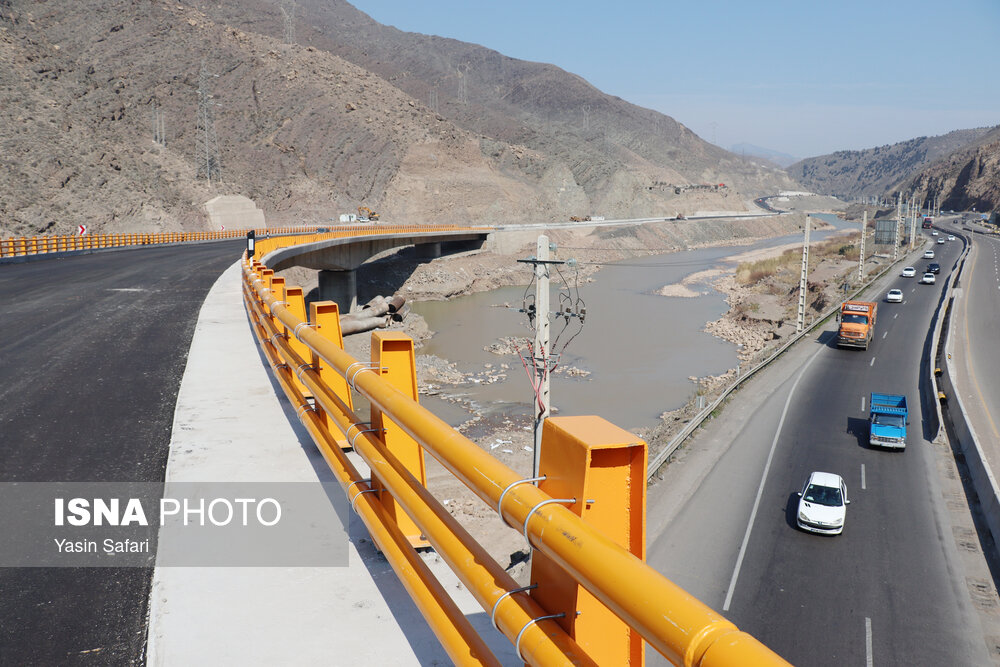 تکمیل بخش پایانی آزادراه قزوین - رشت