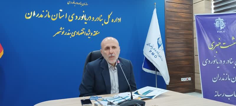 رشد 72 درصدی میزان تخلیه و بارگیری در بندر نوشهر