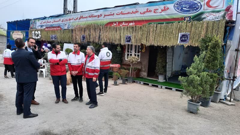نوروزگاه شهرستان آمل در جاده هراز افتتاح شد