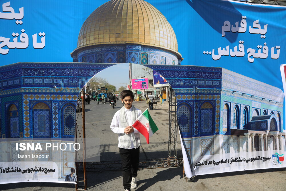 راهپیمایی روز جهانی قدس در قائمشهر