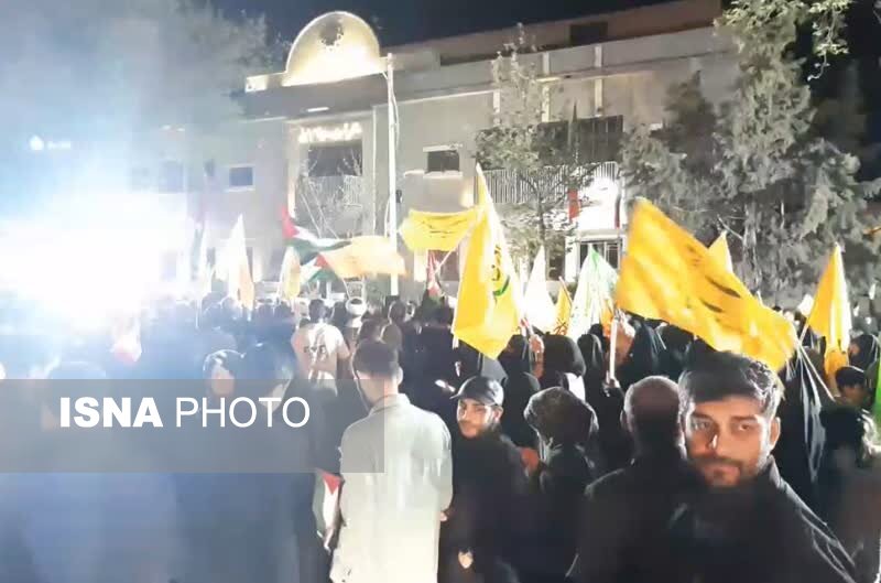 جشن مردمی شهرستان گنبدکاووس در حمایت از تنبیه رژیم غاصب
