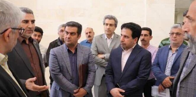 بازدید مشاور وزیر راه‌ و شهرسازی از پروژه ریلی رشت - کاسپین