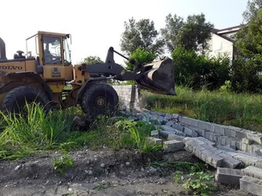 بیش از 33 هزار متر مربع از اراضی ملی سوادکوه شمالی خلع ید شد