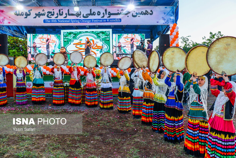 جشنواره بهارنارنج لنگرود - استان گیلان