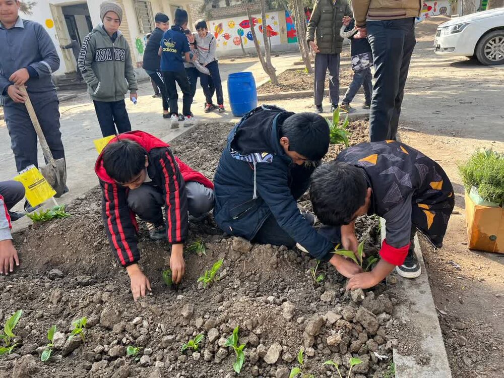 خیز مدرسه روستایی «هاشم آباد» گرگان برای پرورش کودکان کارآفرین