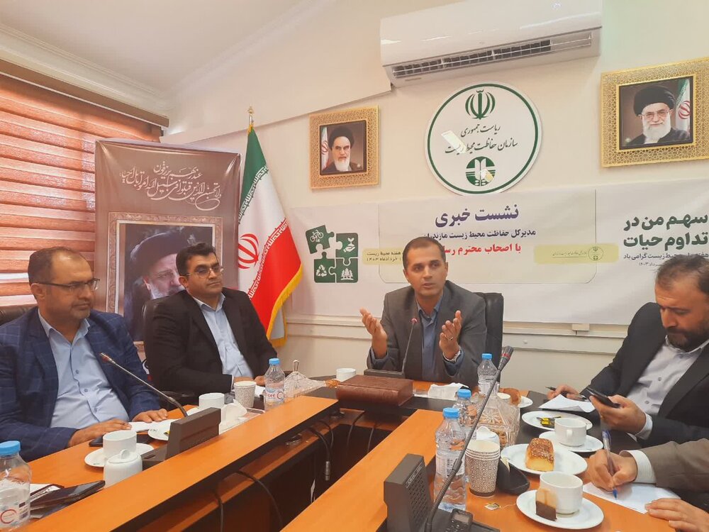افزایش اعتبار محیط‌زیست در سفر اخر رییس‌جمهور به مازندران