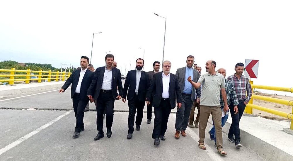 تعیین مهلت 10 روزه برای حل مشکل پل فرح‌آباد ساری