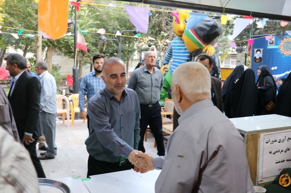 خیمه خدمت در منجیل دایر شد