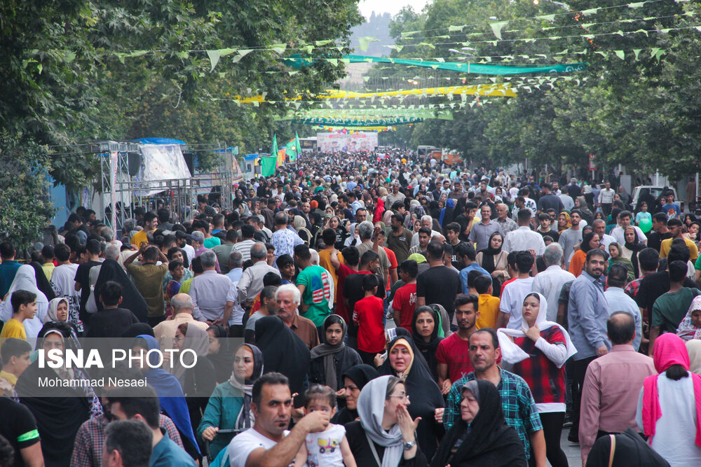 مهمونی 3 کیلومتری عید غدیر در گرگان