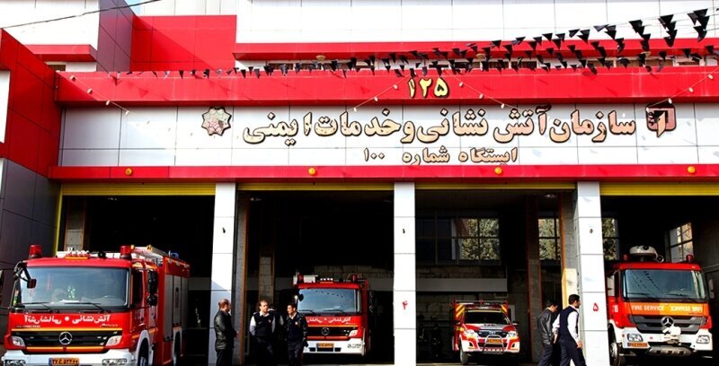 پوشش 1436 مورد حریق در رشت