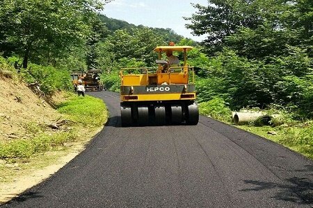 آسفالت 40 کیلومتر از راه های روستایی گیلان در بهار امسال