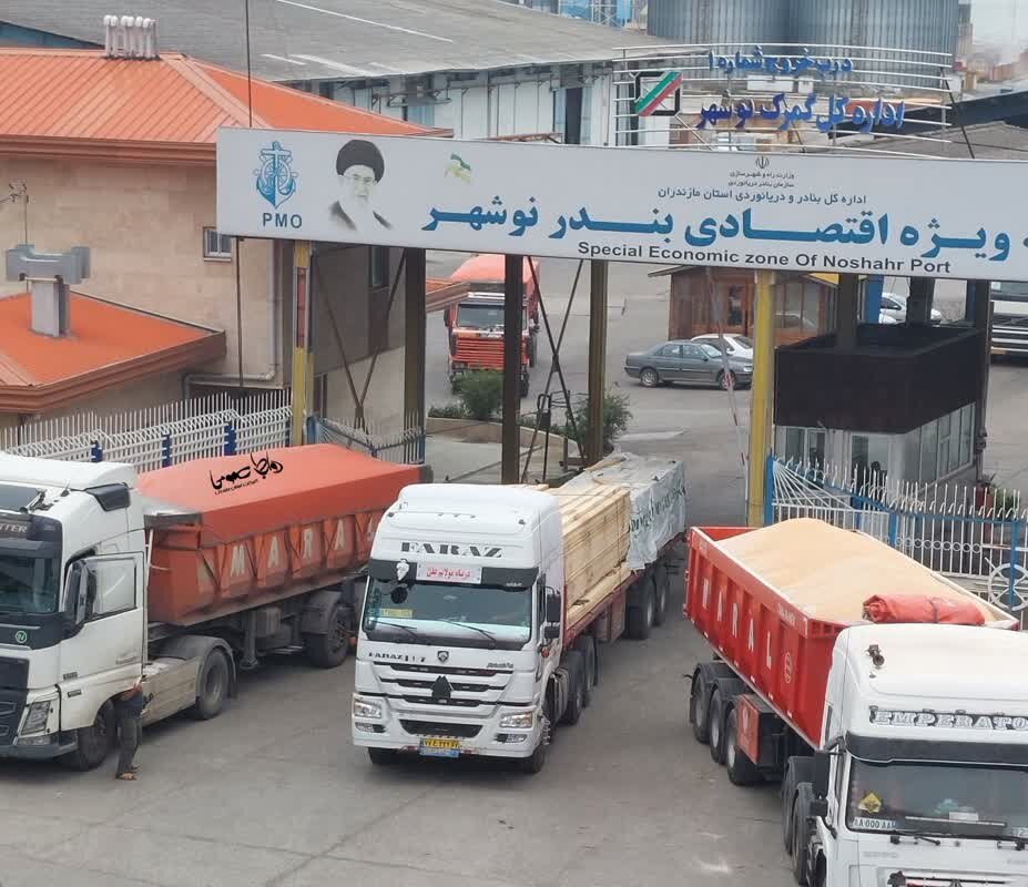 ارزش تجارت خارجی گمرکات مازندران با اوراسیا از 162 میلیون دلار گذشت