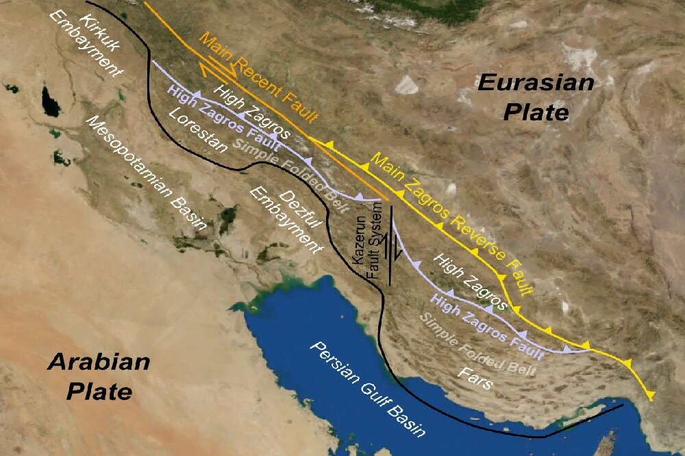 گسل شمال البرز مسبب زمینلرزه 4 رامسر