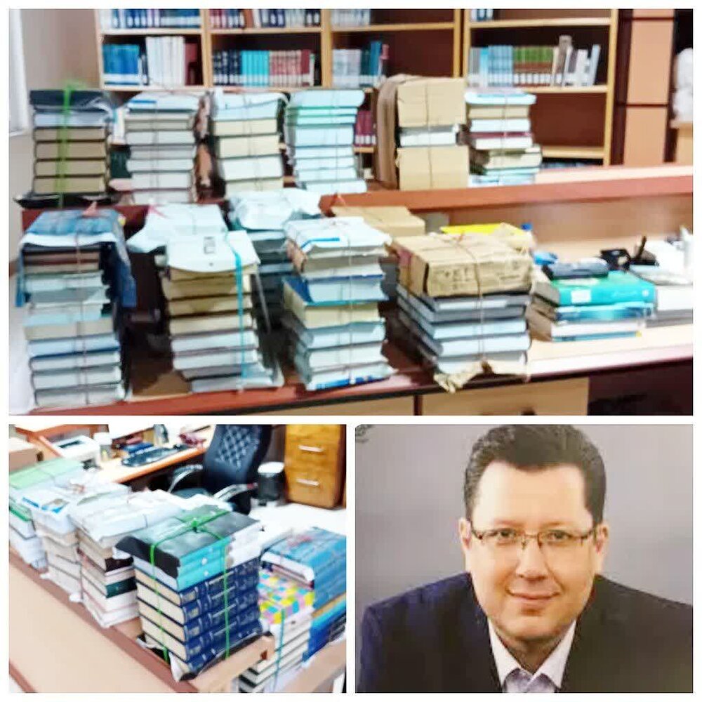 400 عنوان کتاب به پژوهشکده گیلان شناسی اهدا شد