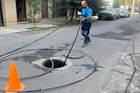 شستشوی بیش از 130 کیلومتر از شبکه فاضلاب شهری گیلان