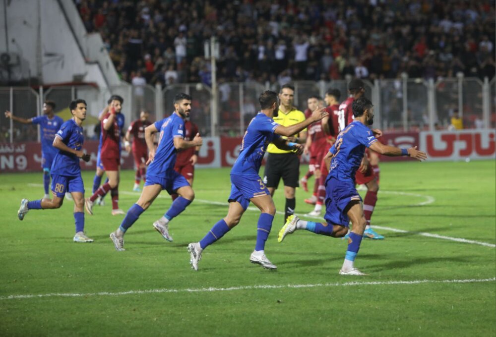 خلاصه بازی نساجی 2 - 2 استقلال