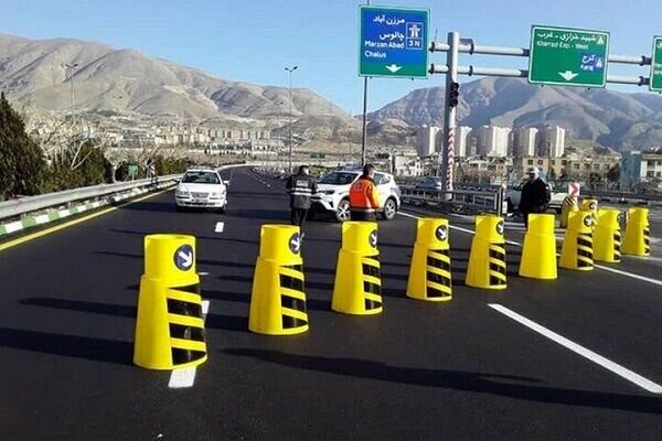 انسداد موقت محور هراز از ساعت 20 امشب