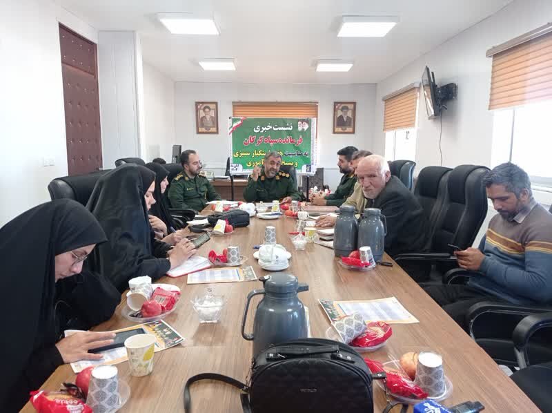 بسیجیان گرگانی 500 میلیون تومان به جبهه مقاومت کمک کردند