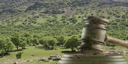 زمین 114 میلیارد تومانی از چنگال زمین‌خواران گلستانی آزاد شد