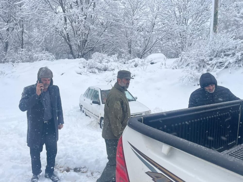 راه 57 روستای بخش کجور بازگشایی شد