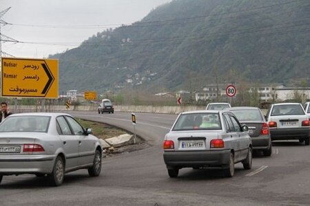 اتمام 4 رمپ کمربندی لنگرود تا پیک مسافرت های نوروزی