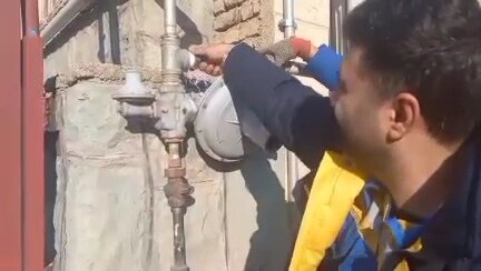 قطع گاز 194 باغ ویلا در شهرستان آزادشهر