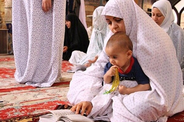 حضور 70 مربی و مشاوره تعالی خانواده در ایام اعتکاف در گلستان