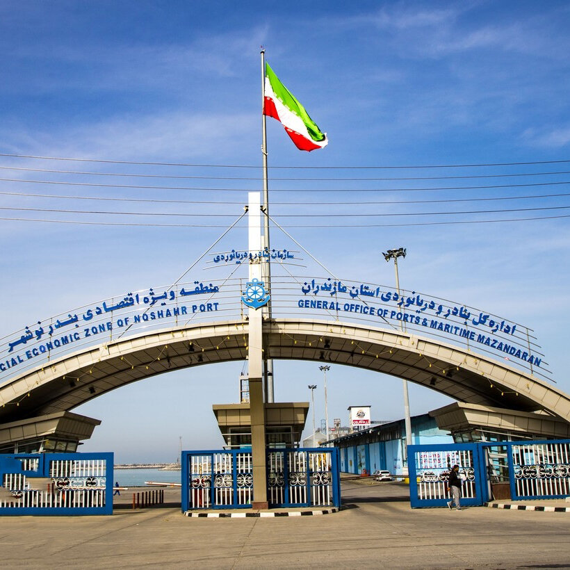 رشد 108 درصدی کالا از بنادر نوشهر و فریدونکنار