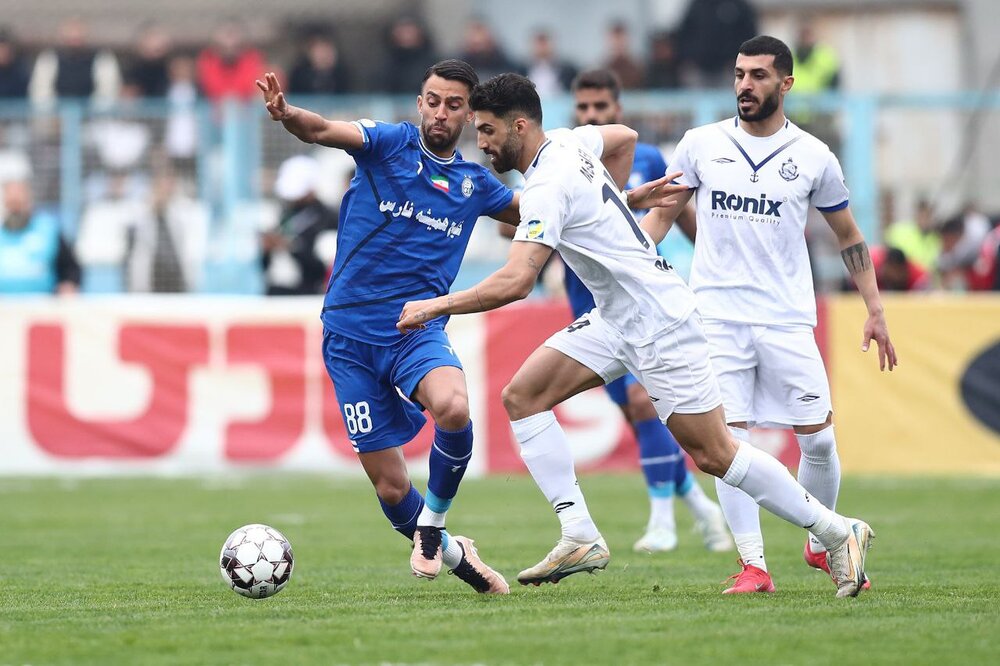 ملوان 0 - 0 استقلال/ آبی‌ها در حسرت برد!